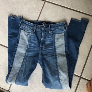Hollister high rise skinny jeans